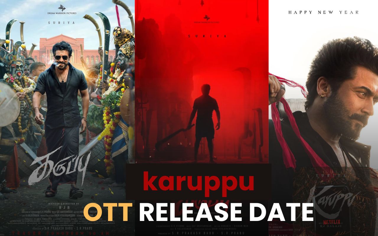 karuppu ott release date से जुड़ी जानकारी, सूर्या और तृषा कृष्णन की फिल्म के OTT रिलीज अपडेट के साथ