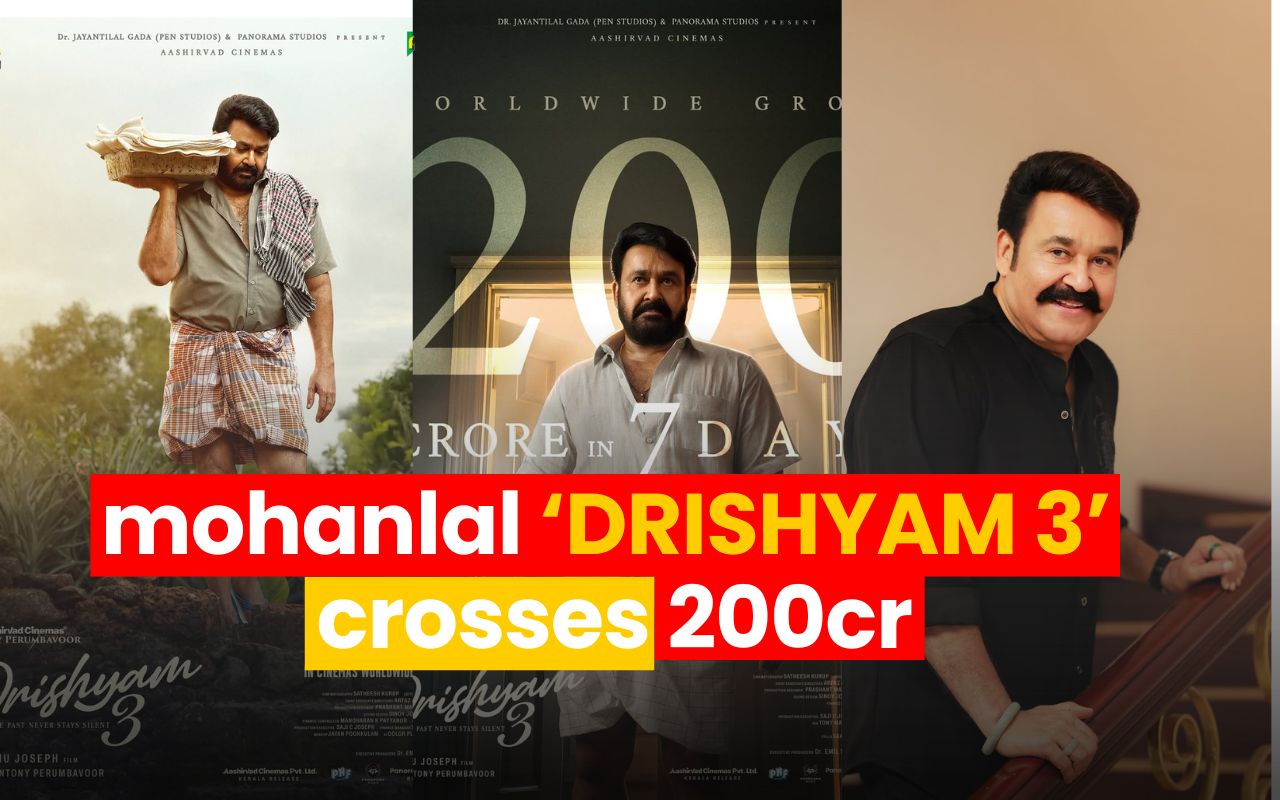 Drishyam 3 box office collection के बीच मोहनलाल का सीन, फिल्म ने दुनियाभर में शानदार कमाई की