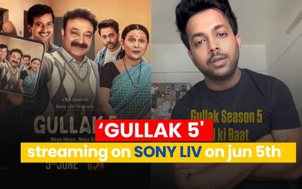 Gullak Season 5 poster featuring Mishra family members ahead of Sony LIV release in 2026