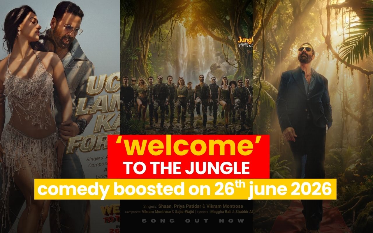 Welcome to the Jungle 2026 movie poster featuring Akshay Kumar and multi-starrer cast ahead of release