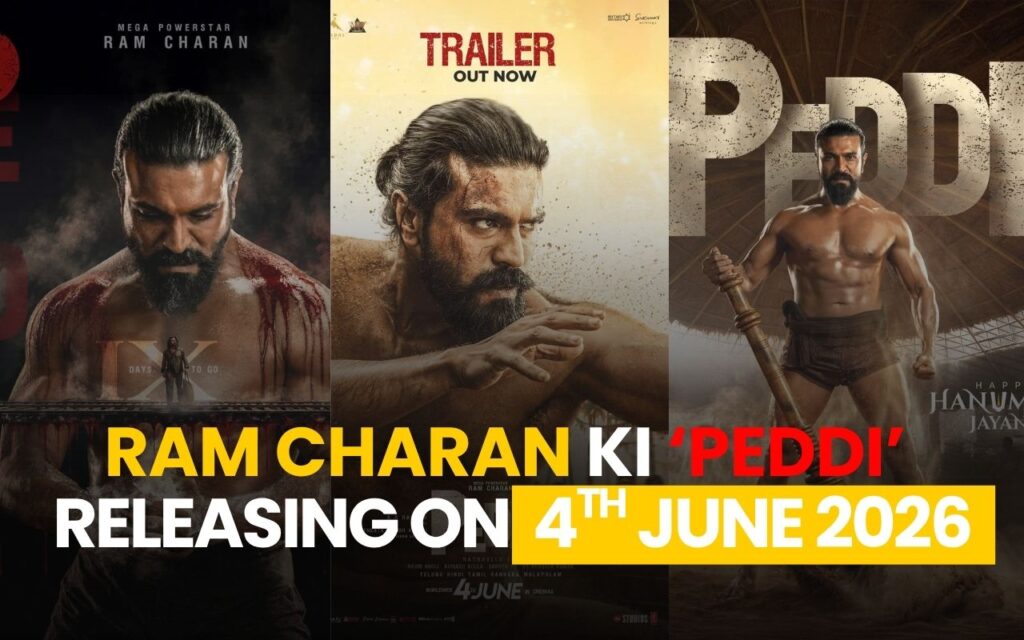 Peddi फिल्म में Ram Charan का दमदार लुक, रिलीज और Box Office चर्चा के बीच