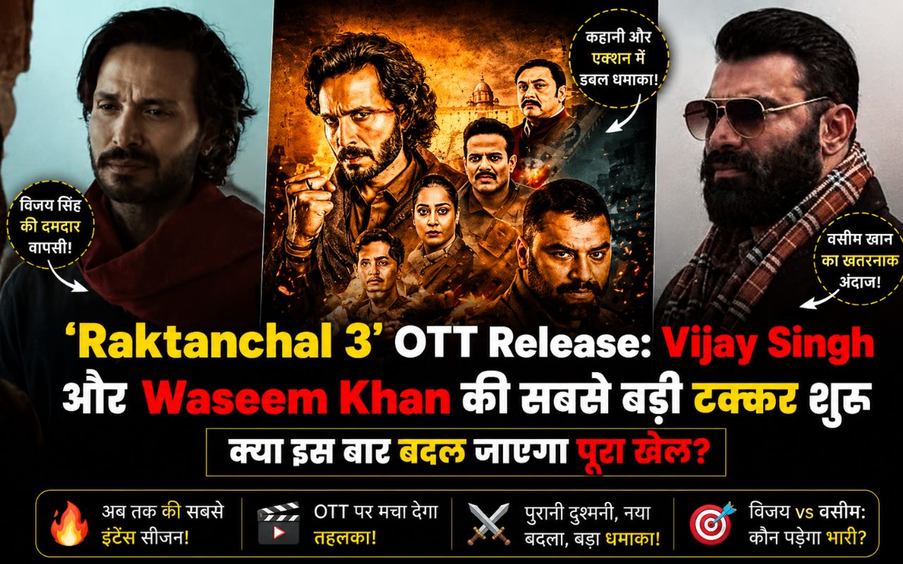 Kranti Prakash Jha as Vijay Singh in Raktanchal Season 3