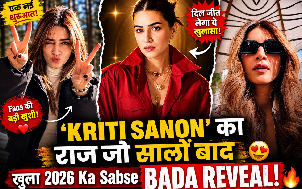 Kriti Sanon wins Best Actress at Zee Cine Awards 2026