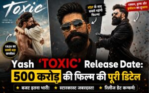Yash playing triple role in Toxic movie