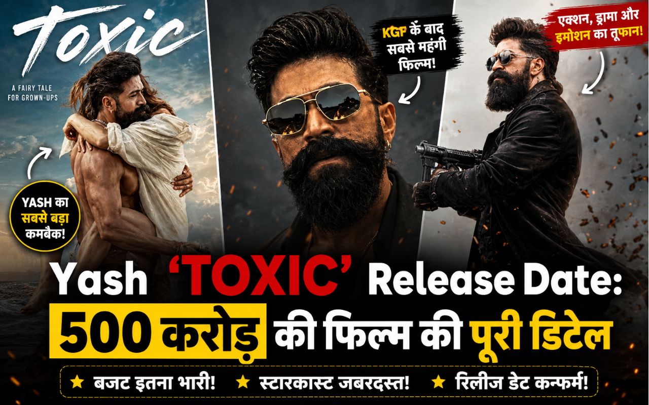 Yash playing triple role in Toxic movie