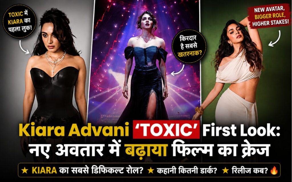 Kiara Advani playing Nadia in Toxic movie